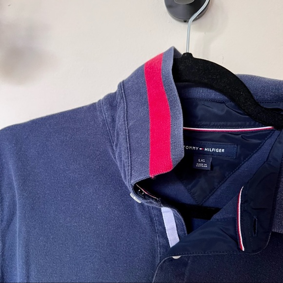 💚 Tommy Hilfiger Collar T-Shirt - Picture 8 of 12